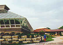 Olbrich Park glass conservatory