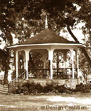 bandstand in the Marquette neighborhood